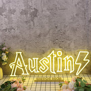 Austin Yellow Neon Sign