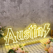 Austin Yellow Neon Sign