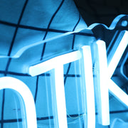 Authentik Blue Neon Sign