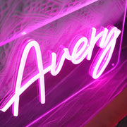 Avery Neon Sign