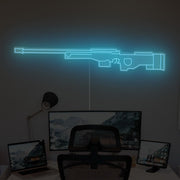 AWM Gun Neon Sign