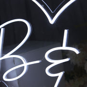 B And C Neon Sign