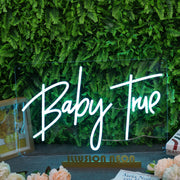 Baby True Blue Neon Sign