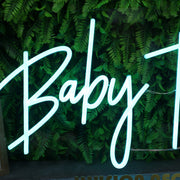 Baby True Blue Neon Sign