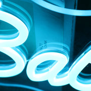 Baby Wow Blue Neon Sign