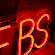 BACK 2 THE BS Red Custom Neon Sign