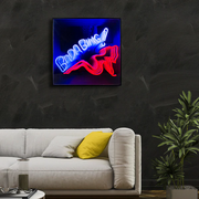 Bada Bing Infinity Mirror Neon Sign