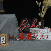 Bah Humbug Neon Sign