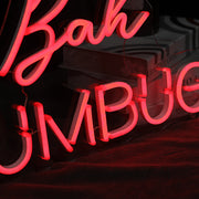 Bah Humbug Neon Sign