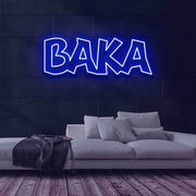 Baka Neon Sign