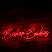 Baker Babes Red Neon Sign