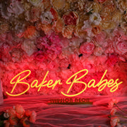 Baker Babes Red Neon Sign