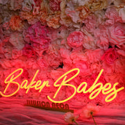 Baker Babes Red Neon Sign