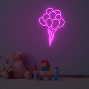 Balloons Neon Sign Custom Neon Sign Lights Night Lamp Led Neon Sign Light For Home Party