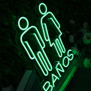 Banos Toliet Neon Sign