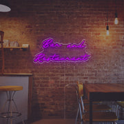 Bar And Restaurant LED Neon Sign