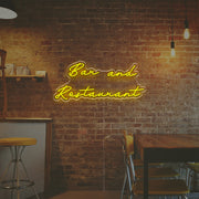 Bar And Restaurant LED Neon Sign