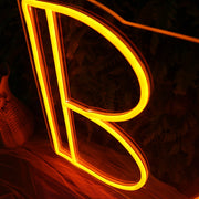 BAR Orange Custom Neon Sign