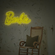 Barbie Name LED Neon Sign