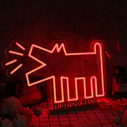 Barking Dog YP Neon Sign