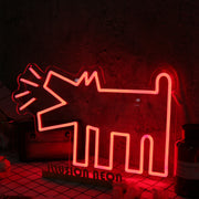 Barking Dog YP Neon Sign