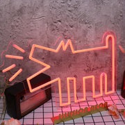 Barking Dog YP Neon Sign