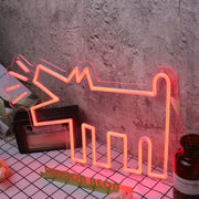 Barking Dog YP Neon Sign