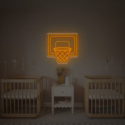 Basketball Basket LED Neon Sign