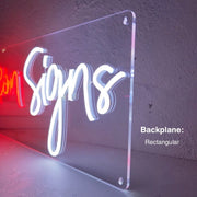 Basketball Basket Neon Sign