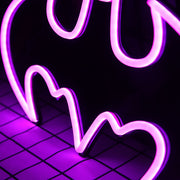 Bat Man Neon Sign