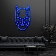 Batman Face Neon Sign