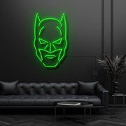 Batman Face Neon Sign