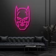 Batman Face Neon Sign