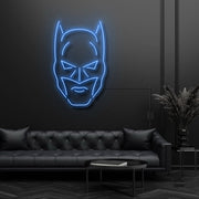 Batman Face Neon Sign