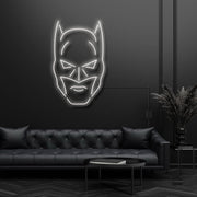 Batman Face Neon Sign