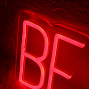 Be Yourself Red Custom Neon Sign