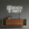 Beach Party LED Neon Sign