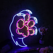 Bear Claw Custom Neon Sign