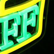 Bear Huff Custom Neon Sign