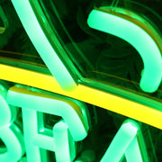 Bear Huff Custom Neon Sign