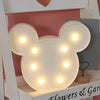 Steel Marquee Letter Bear Mickey Warm White Bedroom Decor High-End Custom Zinc Metal Marquee Light Marquee Sign