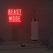 Beast Mode Neon Sign Lights Night Lamp Led Neon Sign Light For Home Party