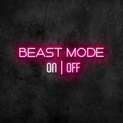 Beast Mode Neon Sign