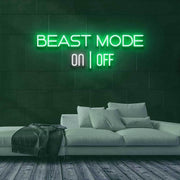 Beast Mode Neon Sign