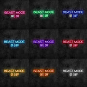 Beast Mode Neon Sign