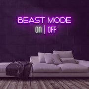 Beast Mode Neon Sign