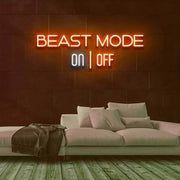 Beast Mode Neon Sign