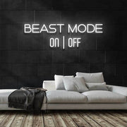 Beast Mode Neon Sign