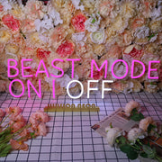 BEAST MODE ON or OFF Neon Sign