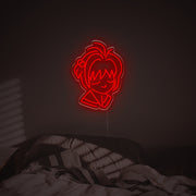 Beautiful Anime Girl LED Neon Sign